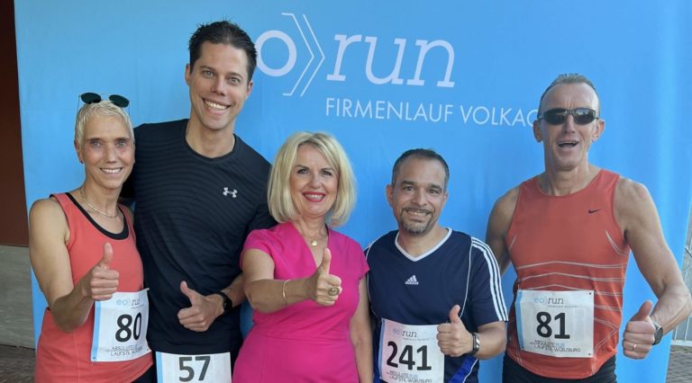 Als Schirmherrschaft beim eoRun!