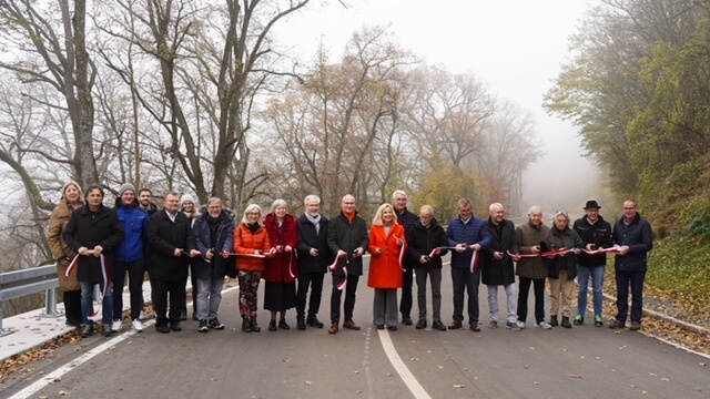 Kreisstraße KT 56 am Schwanberg wieder für den Verkehr freigegeben